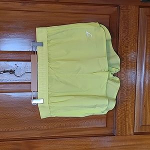 Gymshark Loose Fit Training Shorts Bright Neon yello Running Women's size XXL